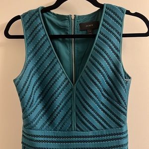 J Crew Green Eyelet Dress - Size 0